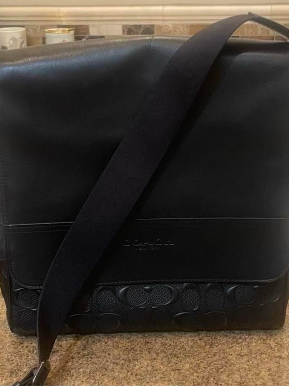 COACH messenger bag